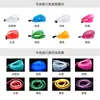 Luz LED Ambiental para Interior de Coche en Stock El Luz Fría Luz de Atmósfera USB para Coche Sin Cableado Decoración de Coche Tira de Guía de Luz para Modificación