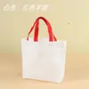 Bolsas de Lona em Estoque Bolsas de Lona Criativas DIY Graffiti Infantil Bolsas de Presente Bolsas Tote em Branco para Pintura