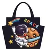 Bolsa Térmica Portátil Transfronteiriça com Duplo Bolso Bolsa Térmica para Almoço com Folha de Alumínio Espessada com Bolsa para Refeição de Arroz Lancheira Bolsa Térmica