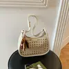 Moderna Bolso Cubo Grande Nuevo para Mujer 2026 Estilo Coreano Hueco Bolso de Hombro Único Versátil Bolso Cruzado para el Viaje Diario