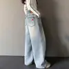 Jeans de Pierna Ancha para Niñas Primavera y Otoño 2026 Nuevo Estilo Pantalones de Otoño para Niños Pantalones Rectos de Moda para Niñas Tendencia