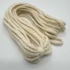 Corda de Algodão Colorida de Oito Fios 4/5mm Tapete Tecido DIY Corda Grossa de Algodão Acessórios de Corda para Amarração Corda de Ajuste