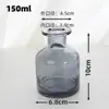 En stock Botella de Aromaterapia Barriga Grande Negro Mate Botella Vacía de Aromaterapia Adornos para el Hogar Botella Volátil de Aromaterapia 200ml Aromaterapia Sin Fuego