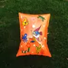 Suministro de fábrica 1 anillo de brazo inflable para niños que aprenden a nadar, manga de agua inflable especial para niños, manga de agua de dibujos animados transparente para niños