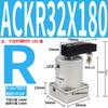 Cilindro Neumático X180 Grados Sujeción Rotativa Src25 Ángulo Ack32/40/50/63*90R/L Cilindro Rotativo