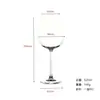 Nuevo Vaso de Cristal sin Plomo para Vino Tinto, Copa Tulipán de una Sola Pieza, Copa Borgoña Simple Estilo Europeo