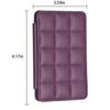 Para iPhone Samsung Huawei Xiaomi tarjetero para teléfono móvil funda trasera universal tarjetero billetera a cuadros