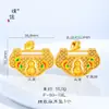 Puzuo Cor Forte Conserva Cor Dourado Areia Antiga Acessórios DIY Cabaza da Bênção Pingente Cadeado de Segurança Nova Chinoiserie Colar Cadeado da Longevidade