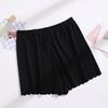 Shorts de Segurança para Mulheres, Verão Jk Anti-Exposição, Não Enrola, Fino, Vestível, Seda Gelo, Sem Costura, Respirável, Solto, Shorts Base