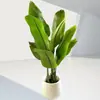 Planta Artificial en Maceta Decoración para Uso en Interiores, Árbol de Flores Falsas Grande, Decoración de Lujo para Sala de Estar, Planta Verde Artificial