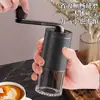 Molino de café de manivela con muelas cerámicas pequeño para uso doméstico, máquina de café molido fresco, suministro directo desde la fuente