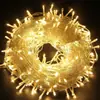 Luzes de Natal LED de 10m com Luzes Coloridas à Prova d'Água para Exterior Luzes de Árvore Decoração de Árvore Pendurada Cordão de Luz Colorido Piscante Colorido