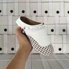 2026 Baotou Verano Nuevas Versátiles Transpirables Tejidas Sandalias de Exterior para Mujer de Moda con Calados Puntiagudas Redondas
