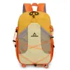 Mochila Grande Capacidade Estilo Coreano Feminina Cor Color Block Bolsa de Caminhada Fashionável Alta Aparência Esportes ao Ar Livre Viagem Mochila Leve