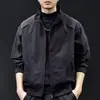 Chaqueta casual estilo americano 2026 nueva para hombre, colección primavera y otoño, cuello alto moderno, cortavientos talla grande, prenda exterior elegante y versátil