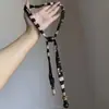 La Camisa Perfecta~ Diseño de Moda Collar de Cinta con Perlas Cadena para Suéter de Nicho Accesorios de Halter
