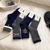 Série Azul Marinho Nova Outono/Inverno Urso com Laço Estilo Coreano Meia-Calça Quente Espessa de Lã Venda por Atacado