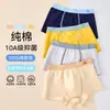 Ropa interior para niños de algodón puro, algodón Clase A, para adolescentes en período de desarrollo, edades 10-15, boxers para niños