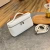 Bolsa Transversal da Moda, Mesmo Estilo das Celebridades da Internet, Versátil Bolsa de Microfibra Lp19 para Lancheira, Item Quente Transfronteiriço, Leve e Portátil