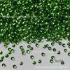 Serie verde sauce 3/4/5/6mm serie [PL62] Accesorios de ropa de bordado francés Cuentas PET cosidas a mano