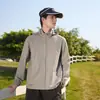 Ropa Original de Hilo Protección Solar Mujer Exterior Protección UV Transpirable Chaqueta Protección Solar Hombre Verano Ciclismo Ropa Protección Solar UPF50+