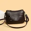 Bolso de Mujer Canguro Guinness: Bolso de hombro de alta gama, moderno y versátil con gran capacidad, bolso cruzado de piel suave para mujeres de mediana edad