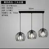 Al por mayor del fabricante Lámpara de araña de jaula de hierro pequeña de una cabeza Estilo retro americano Tienda de ropa para olla caliente Pasillo Bar Restaurante Lámpara Estilo industrial