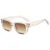 Gafas de sol de escuadra T 2021 Nuevas Gafas de sol de moda a prueba de UV Gafas de sol de la misma calle que las celebridades