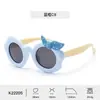 Lindas Gafas de Sol con Lazo para Niñas, Gafas de Sol Polarizadas de Silicona con Dibujos Animados para Bebés, Visera Solar para Niños, Moda Nuevo Estilo al por Mayor