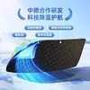Parasol para Coche con Patrón de Diamante y Recubrimiento Láser, Cortina de Protección Solar y Aislamiento Térmico para el Interior, Parasol Tipo Paraguas para Parabrisas Delantero, Versión Mejorada Engrosada