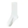 Calcetines de Algodón de Xinjiang para Primavera y Verano, Suaves con la Piel, Sin Costuras, para Maternidad, Transpirables, Versátiles, de Alta Elasticidad, de Media Pantorrilla, Calcetines de Color Sólido Estilo Universitario