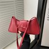 Bolso de Hombro Casual de Moda para Mujer de Gran Capacidad 2025 Primavera Nueva Llegada Bolso de Hombro Casual de Moda Bolso de Mano con Lazo Bolso Baguette
