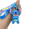 Nuevo Llavero de Pareja Stitch Lilo y Stitch Regalo Creativo Colgante para Llavero de Bolsa de PVC