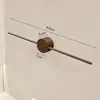 Estilo Moderno Minimalista Montaje en Pared Sin Taladro Baño Nogal Impermeable Toallero Suministro al por Mayor Minorista