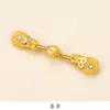 Nuevo estilo chino Qipao botones de rana nudo enrollado cuentas de jade botones de un carácter traje Tang retro Hanfu accesorios decorativos botones botones hechos a mano