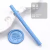 Novos bastões de cera de vedação redondos com 55 cores, pequenas tiras de cera 10*0,7cm para selar envelopes, atacado do fabricante