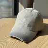 Gorra de Béisbol Rosa con Bordado de Letras Degradadas para Mujer, Gorra Versátil de Ala Ancha y Corona Suave, Circunferencia de Cabeza Grande, Sombrero para Adelgazar el Rostro