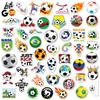 Pegatinas de Fútbol 50 Impermeables Niños Americanos Balones Skateboard Brasileño Guitarra Maleta Pegatinas de Rugby