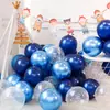 Decoração atmosfera decoração shopping center cena de atividade balão festa de aniversário infantil ano do bebê balão de metal céu estrelado