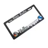 Guangzhou en stock Regulaciones Americanas Modificación de Coche Marco de Matrícula Personalizado Creativo Estilo Tridimensional Marco Decorativo para Matrícula Venta Caliente Transfronteriza