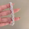 Pulsera de Perlas Estrelladas de Lujo Ligero Estilo Francés Llena de Diamantes, Apilable, Gama Alta, Artesanía Pesada, Moderna, Tendencia, Popular, Pulsera de Alto Valor