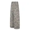 Pantalones de Chándal Casuales Unisex Estilo Americano High Street C1070 Estampado de Leopardo Sueltos de Pierna Ancha para Hombre