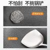 Wok de Acero Inoxidable Olla de Panal Grado Alimenticio Engrosada Sartén Doméstica Sin Recubrimiento Sartén Multifuncional