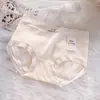 Ropa interior de algodón de terciopelo largo de Xinjiang para mujer, algodón 5A antibacteriano en la entrepierna, transpirable y amigable con la piel, otoño e invierno, sin costuras, de cintura media, calzones para niña