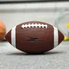 Balón de fútbol americano transfronterizo de PU cosido a máquina tamaño 3, 6, 9 para niños y adultos, entrenamiento y competición, antideslizante, hecho a medida, en stock