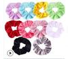 Ligas de Terciopelo de Lujo Transfronterizas para Mujer, Scrunchies de Terciopelo, Accesorios para el Cabello Amazon de 60 Colores, Venta al por Mayor Europea y Americana, Sin Daño al Cabello