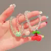 Pulseiras Infantis de Desenho Animado, Acessórios para Meninas, Joias com Contas, Acessórios Versáteis de Viagem para Meninas, Presentes para o Dia das Crianças