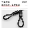 Terminal de Cable de Acero Negro Engrosado Procesamiento Manga de Aluminio Interfaz Prensada Cable de Acero Cuerda de Suspensión para Iluminación Candado para Bicicleta
