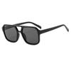 Gafas de Sol Cuadradas Estilo Nuevo 2024 con Diseño Único, Gafas de Sol de Doble Puente con Aspecto de Alta Gama, Protección UV, Estilo Trendy tipo Ins