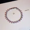 Pulsera de flor redonda con cierre de circonita, lujo ligero, alta gama, pulsera exquisita con un diseño elegante, versátil y a la moda, venta al por mayor